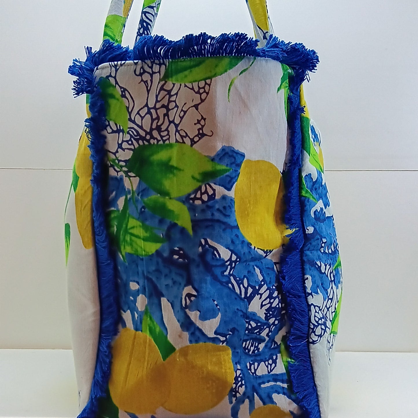 Borsa Mare Positano Fantasia Limoni