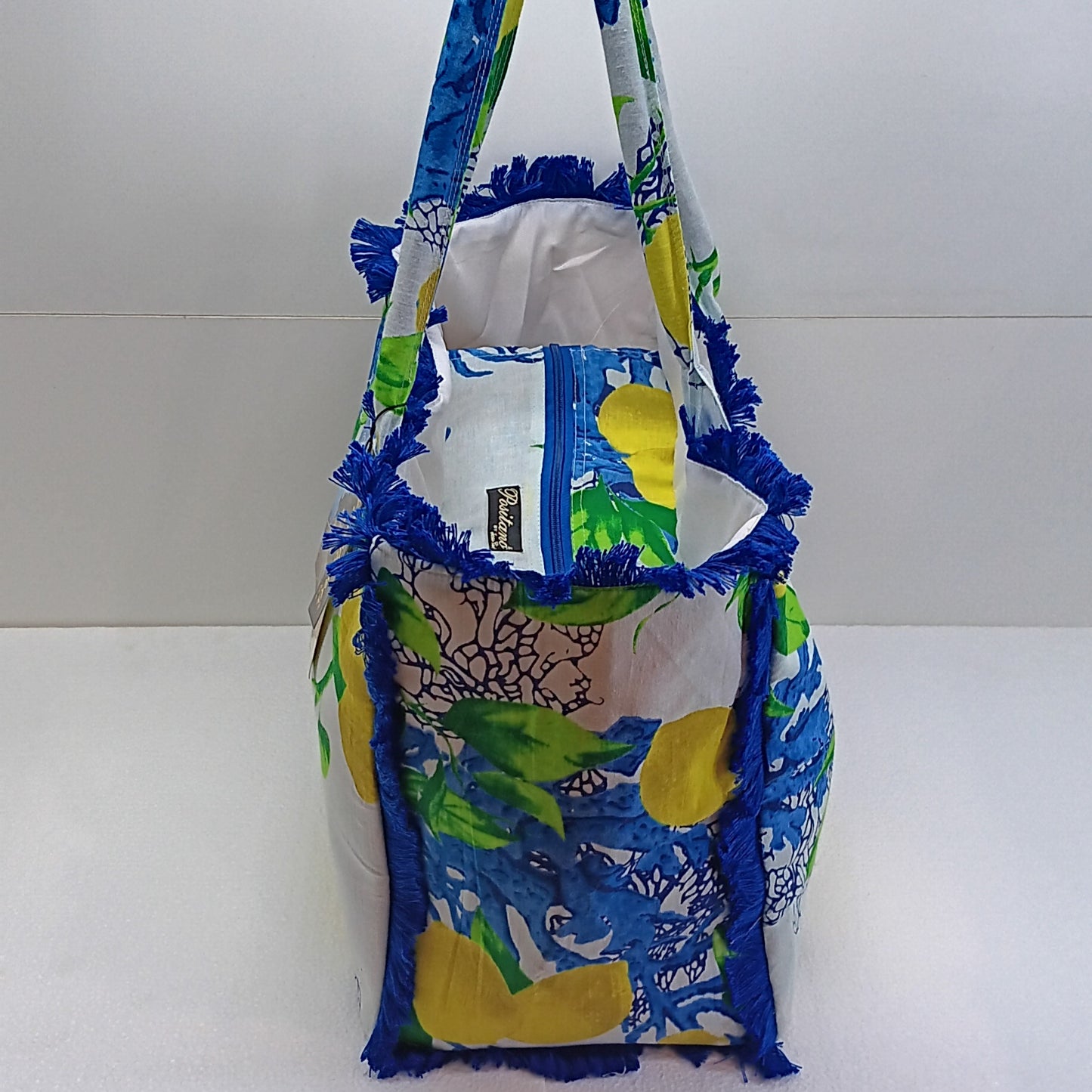 Borsa Mare Positano Fantasia Limoni